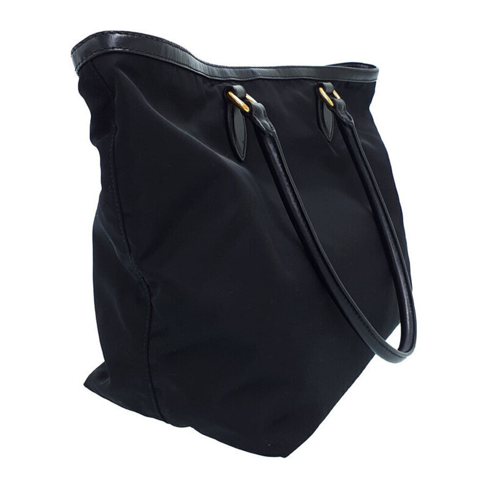 Prada Black Bag Shoulder Tote Tessuto Vela